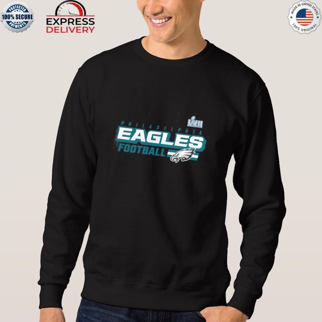 Fanatics Branded Black Philadelphia Eagles Super Bowl LVII Star Trail Pullover Hoodie