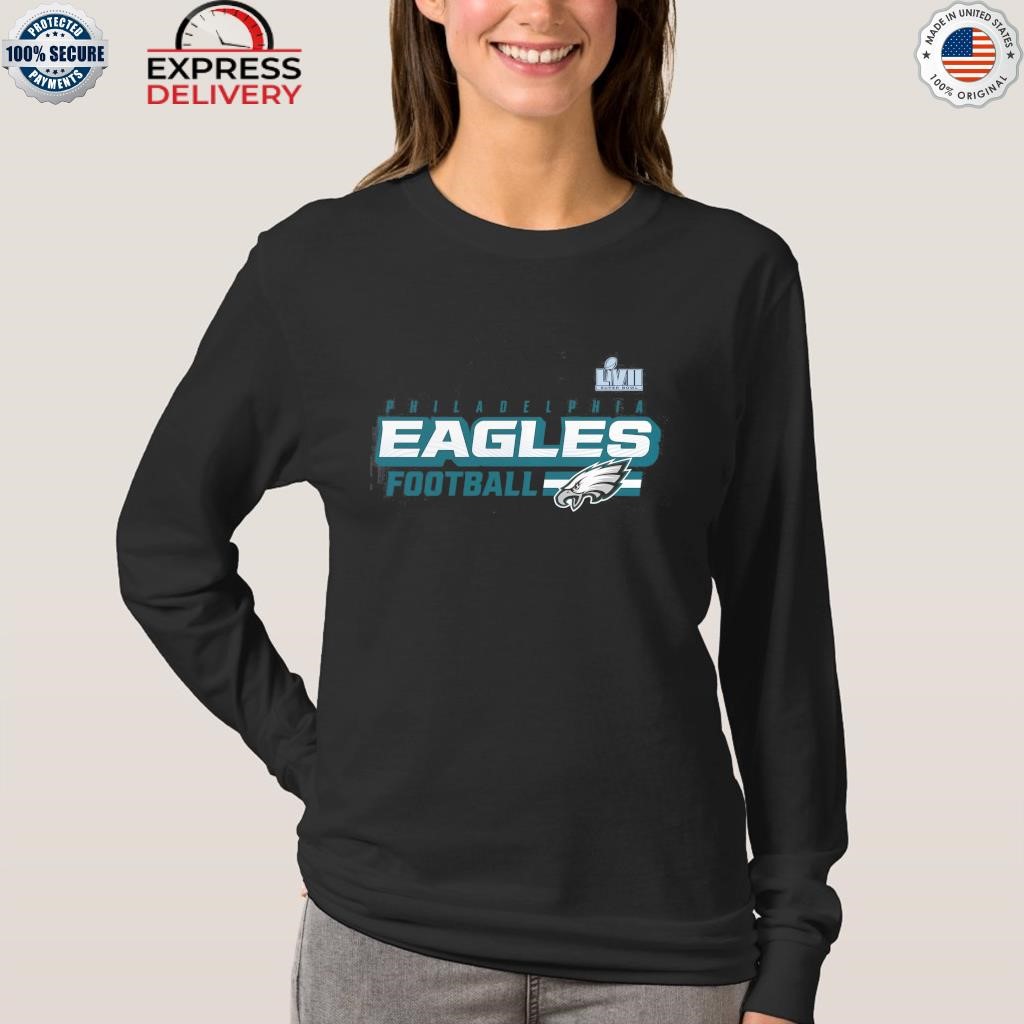 Fanatics Branded Women's Fanatics Branded Black Philadelphia Eagles Super  Bowl LVII Plus Star Trail Long Sleeve V-Neck T-Shirt