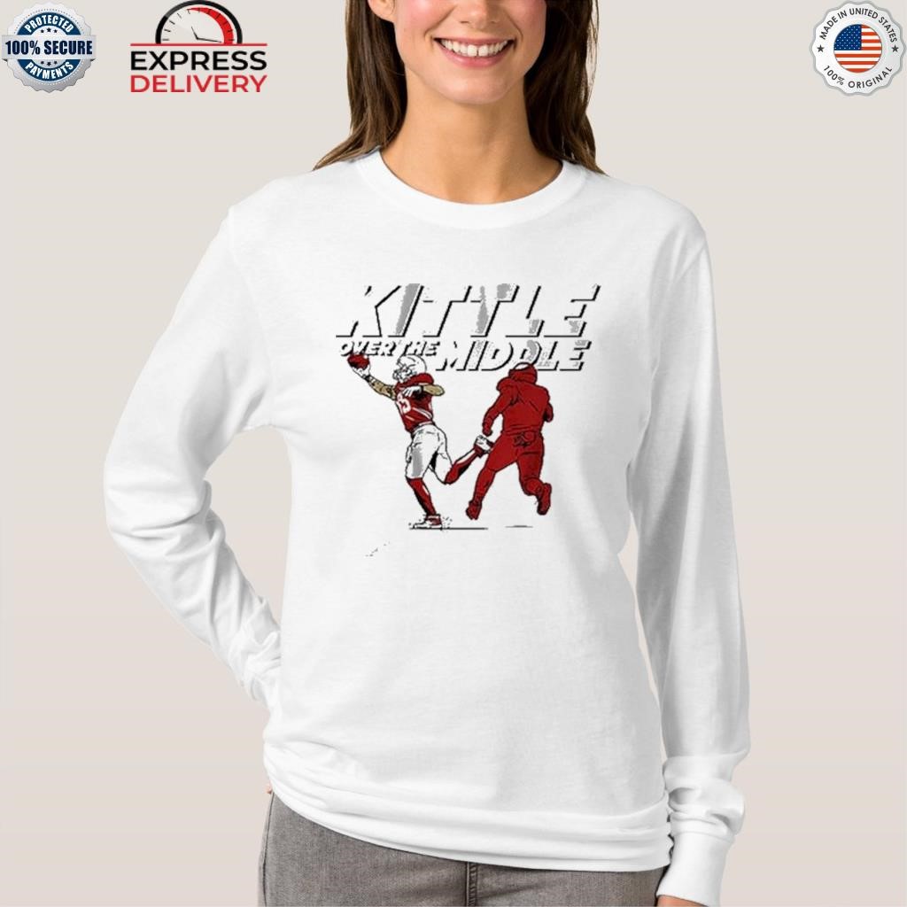 George Kittle Over The Middle 2023 T-shirt, hoodie, sweater, long sleeve  and tank top