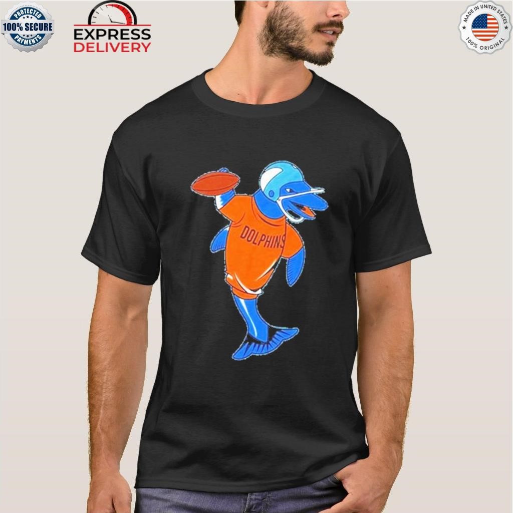 Dolphins Merch Shop - Miami Dolphins Go Fins T Shirt Unisex By