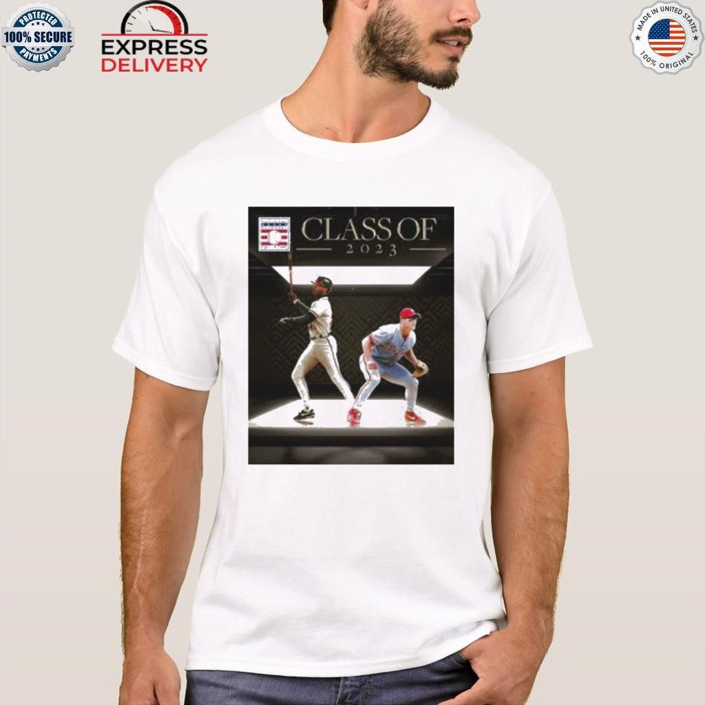 Hall of fame class of 2023 fred mcgriff and scott rolen shirt