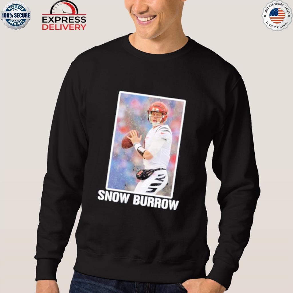 Joe Burrow Snow Burrow shirt, hoodie, sweater, long sleeve and