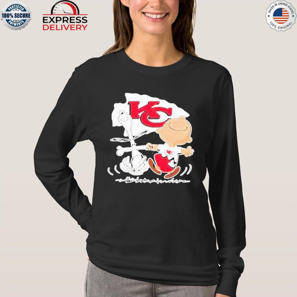 Official Snoopy Kansas City Chiefs Champion Peanuts Characters Shirt