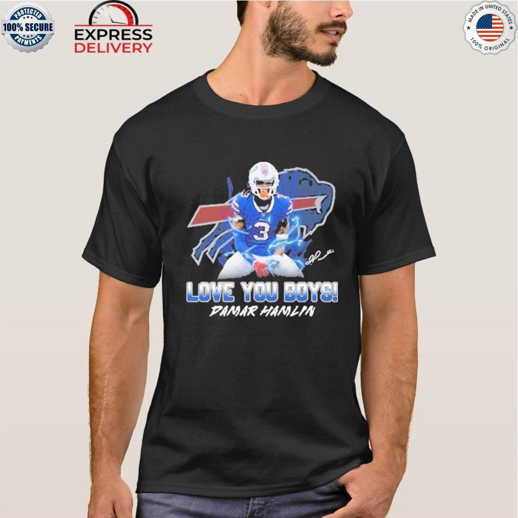 Damar Hamlin Buffalo Bills Signature Shirt, hoodie, sweater and long sleeve