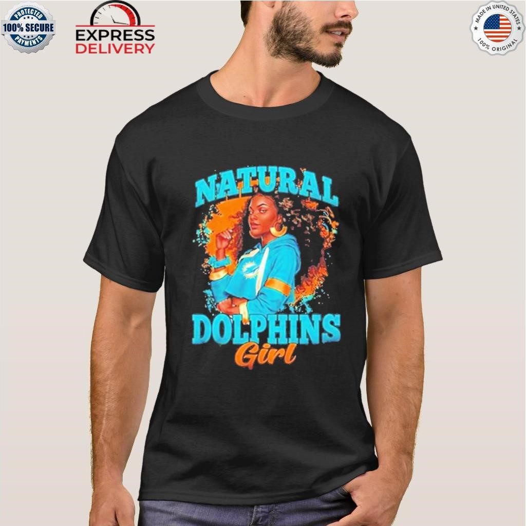 Miami dolphins natural dolphins shirt