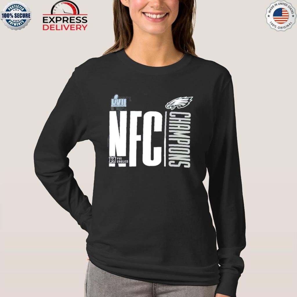 Top Nike Philadelphia Eagles 2023 NFC Champions Shirt, hoodie