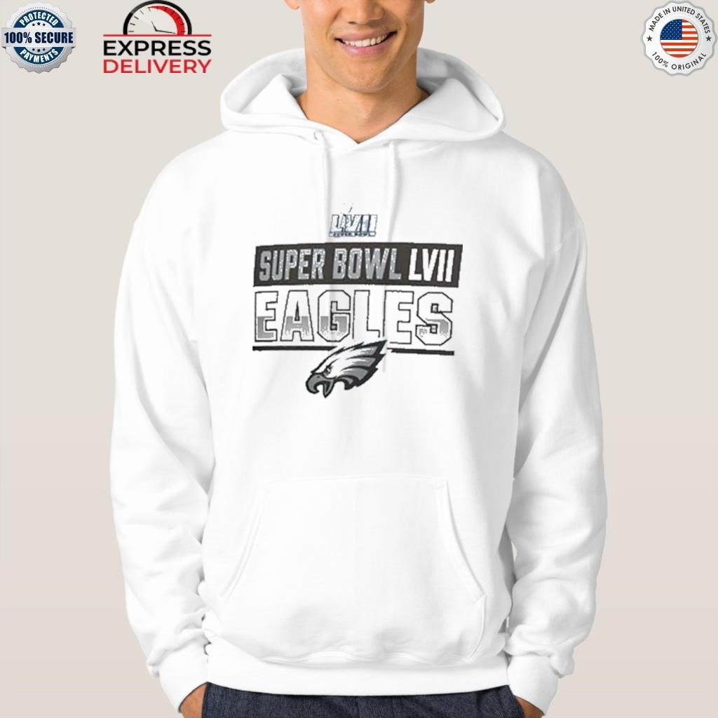 Philadelphia eagles super bowl lvii custom name & number 2023 shirt,  hoodie, sweater, long sleeve and tank top