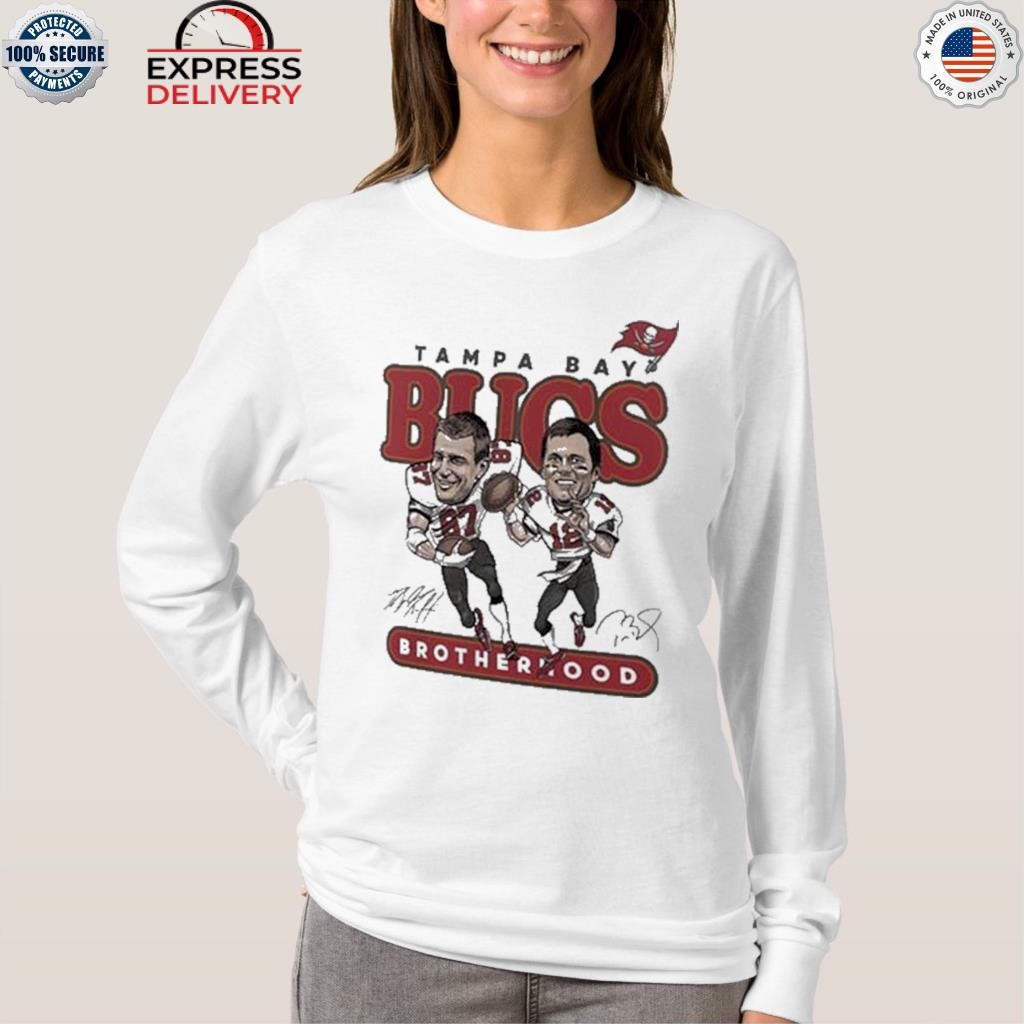 Rob gronkowski and tom brady tampa bay buccaneers shirt, hoodie