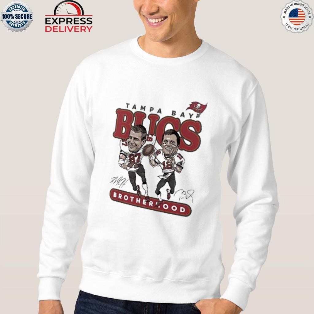 Top Rob Gronkowski and Tom Brady Tampa Bay Buccaneers cartoon shirt,  hoodie, sweater, long sleeve and tank top