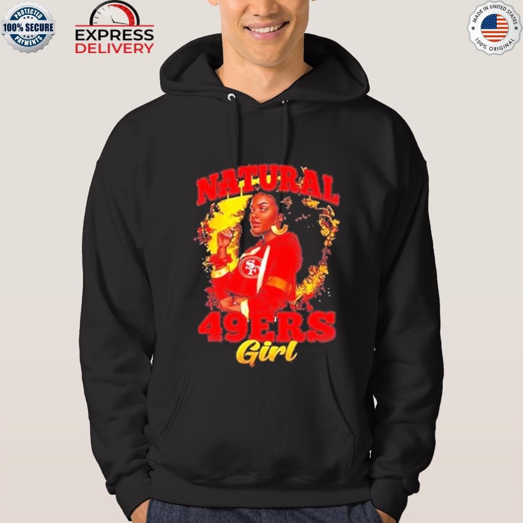 Black Girl San Francisco 49ers Shirt