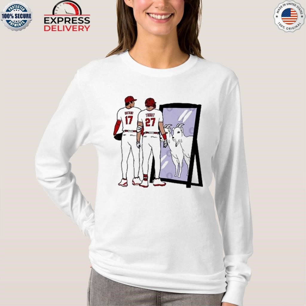 Shohei Ohtani and Mike Trout Mirror Goats shirt, hoodie, sweater, long  sleeve and tank top