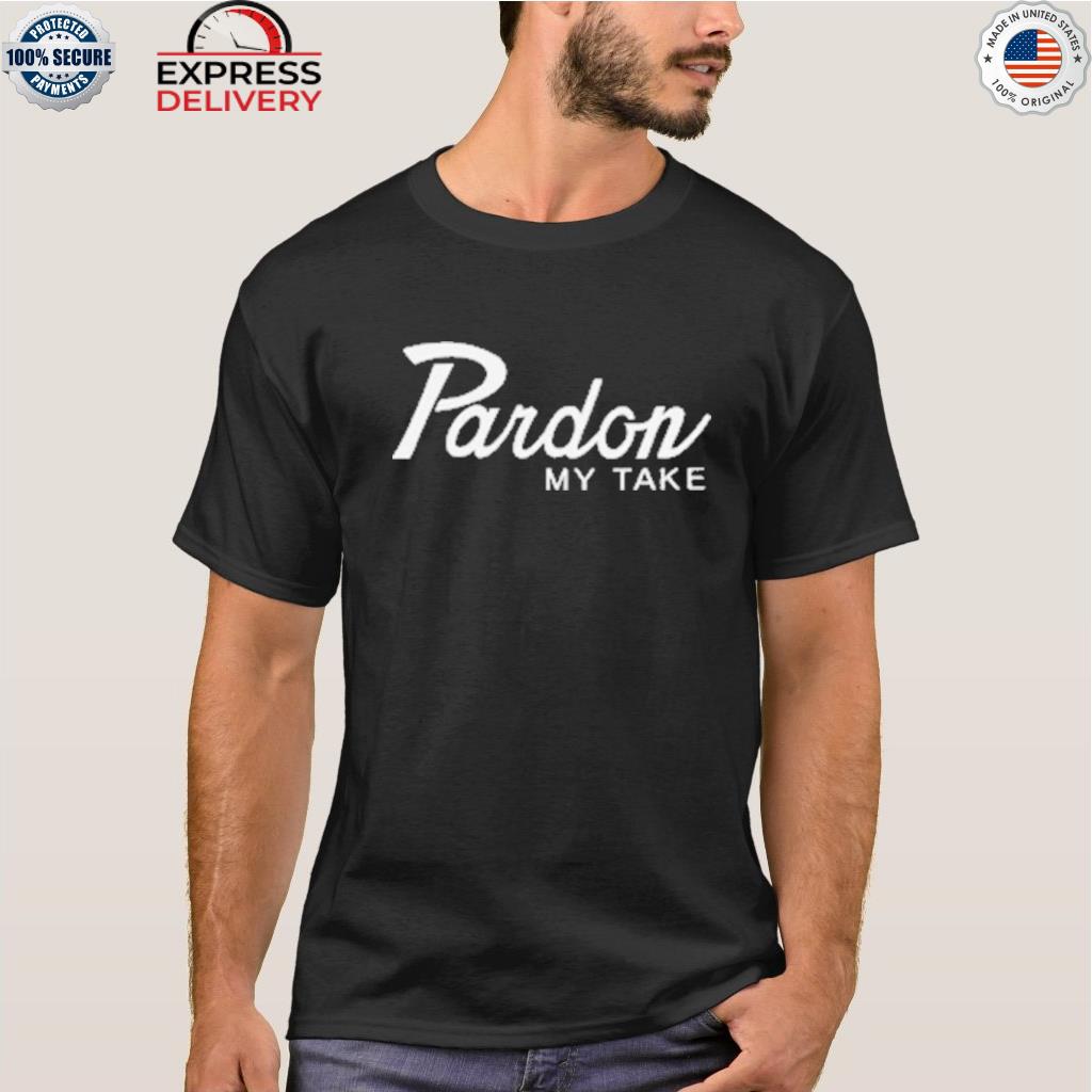 Alex espinoza iv kyle shanahan wearing pardon my take shirt