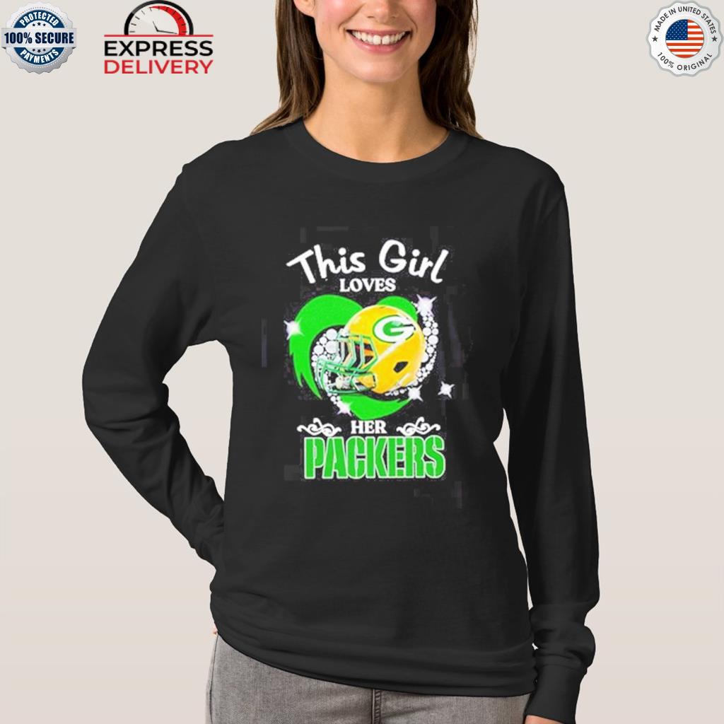 Best this girl loves her Green Bay Packers T-shirt, hoodie