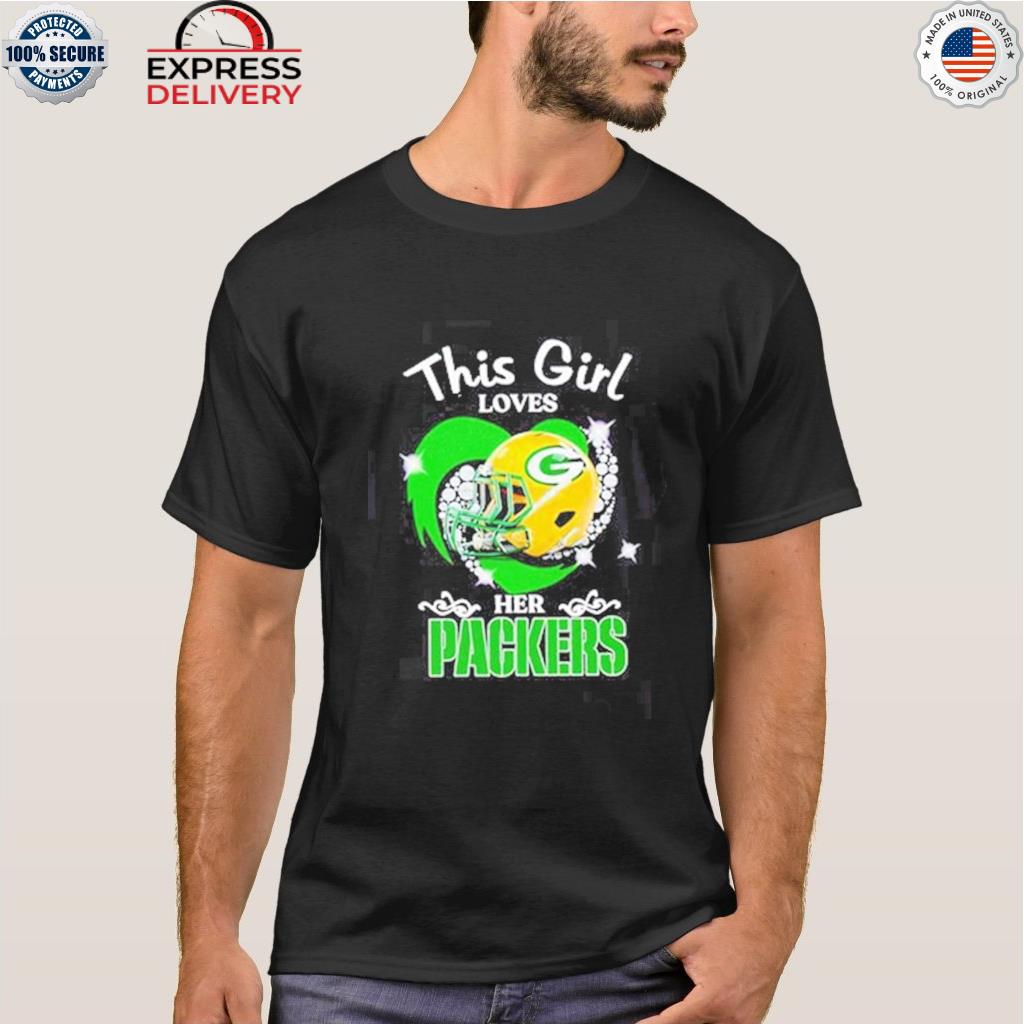 This Girl Loves Her Green Bay Packers T-Shirt - T-shirts Low Price