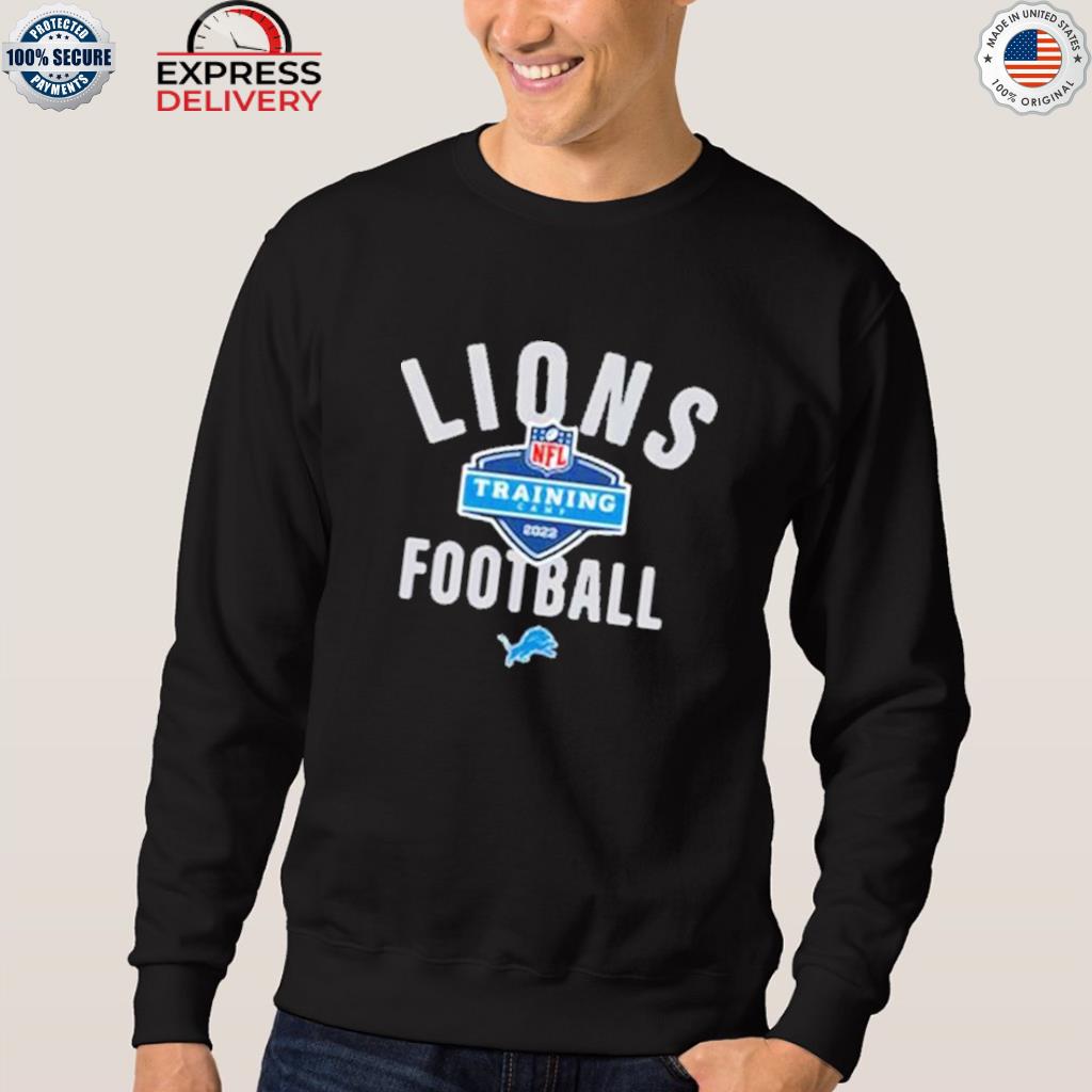 Awesome blue Detroit Lions 2022 Training Camp Athletic Shirt