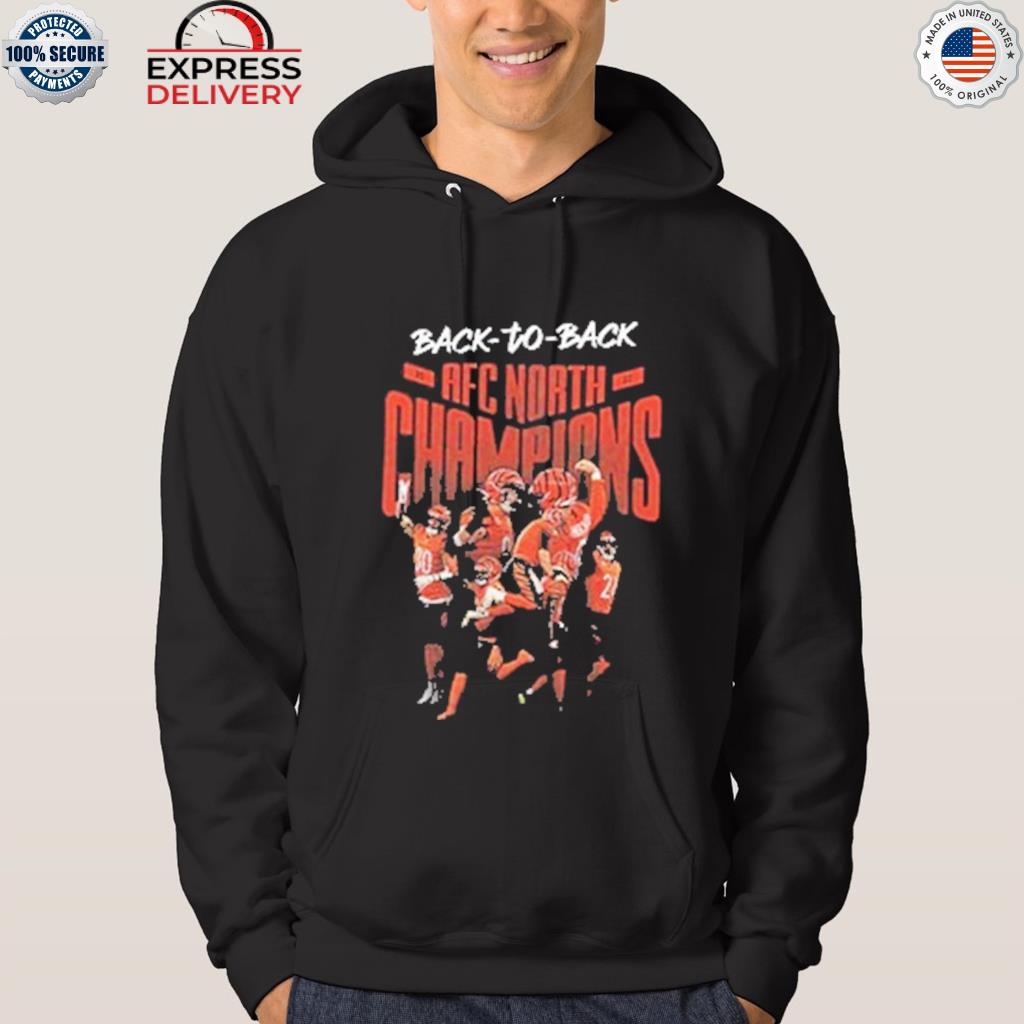Cincinnati bengals afc north 2022 champions s hoodie