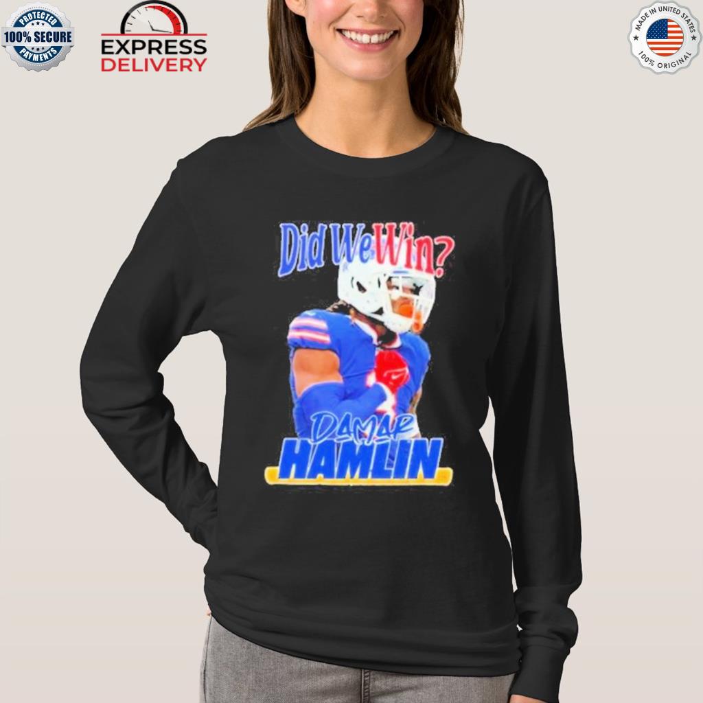 Damar hamlin collided with higgins shirt, hoodie, sweater, long