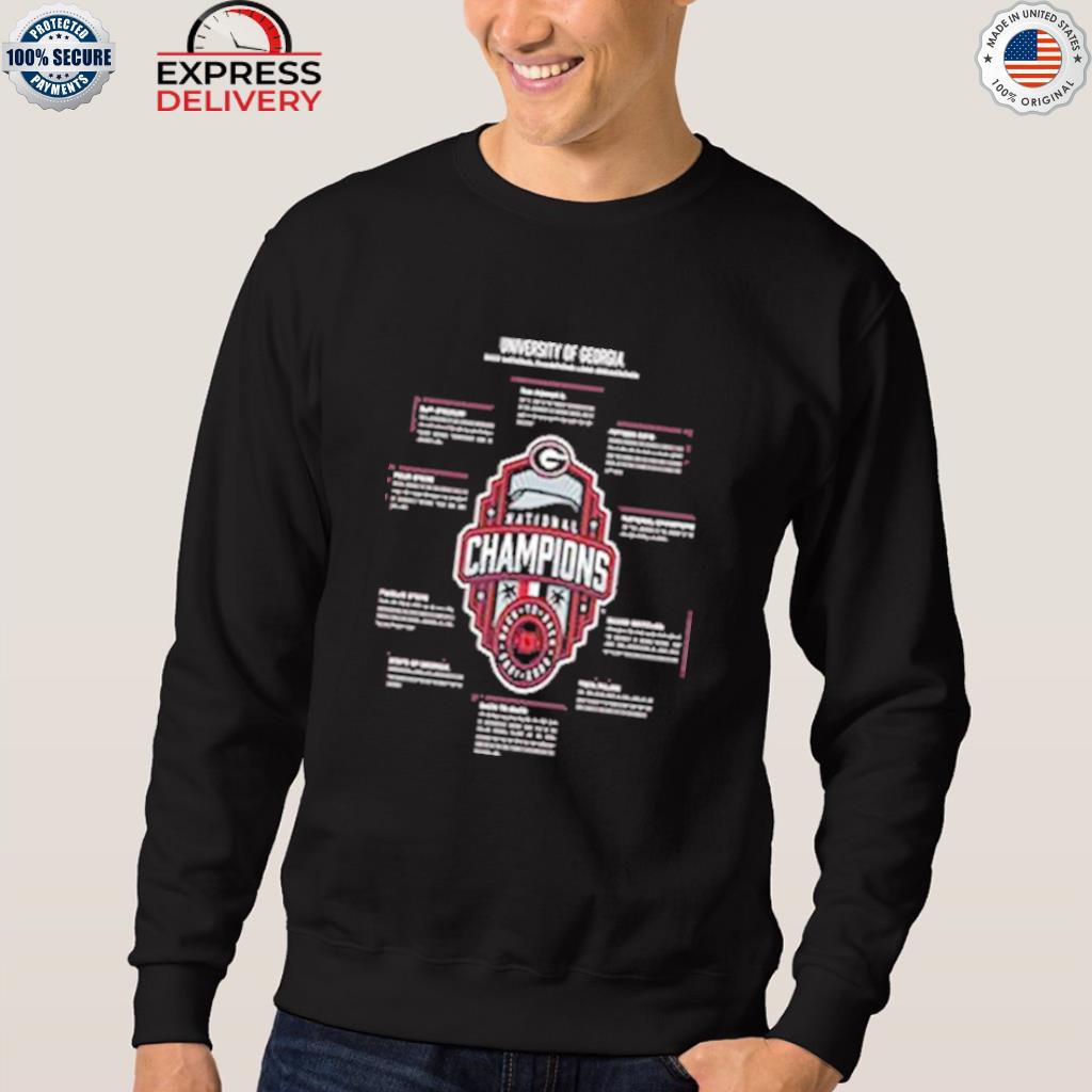 Georgia Football Licensed National Championship Logo Shirt - BreakingT