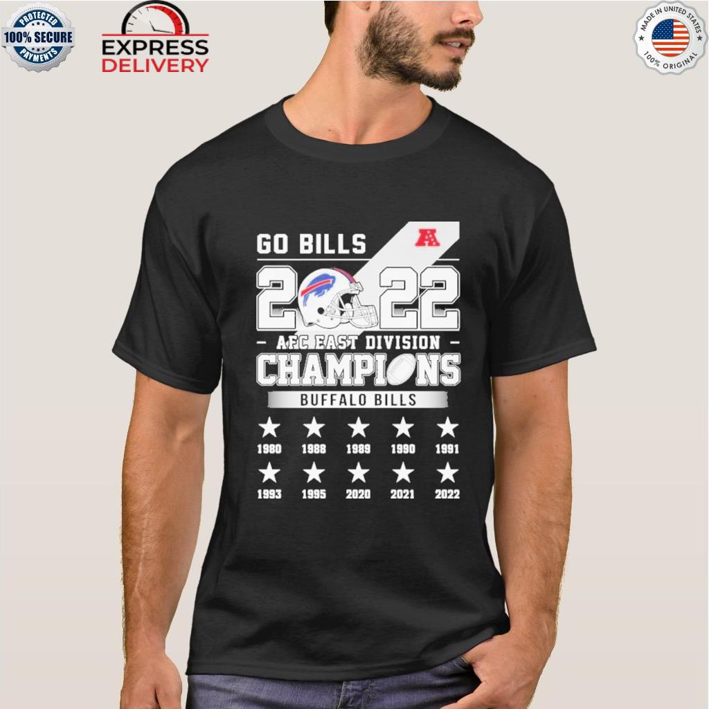 Buffalo Bills Back to Back AFC East Division Champions 2020 2021