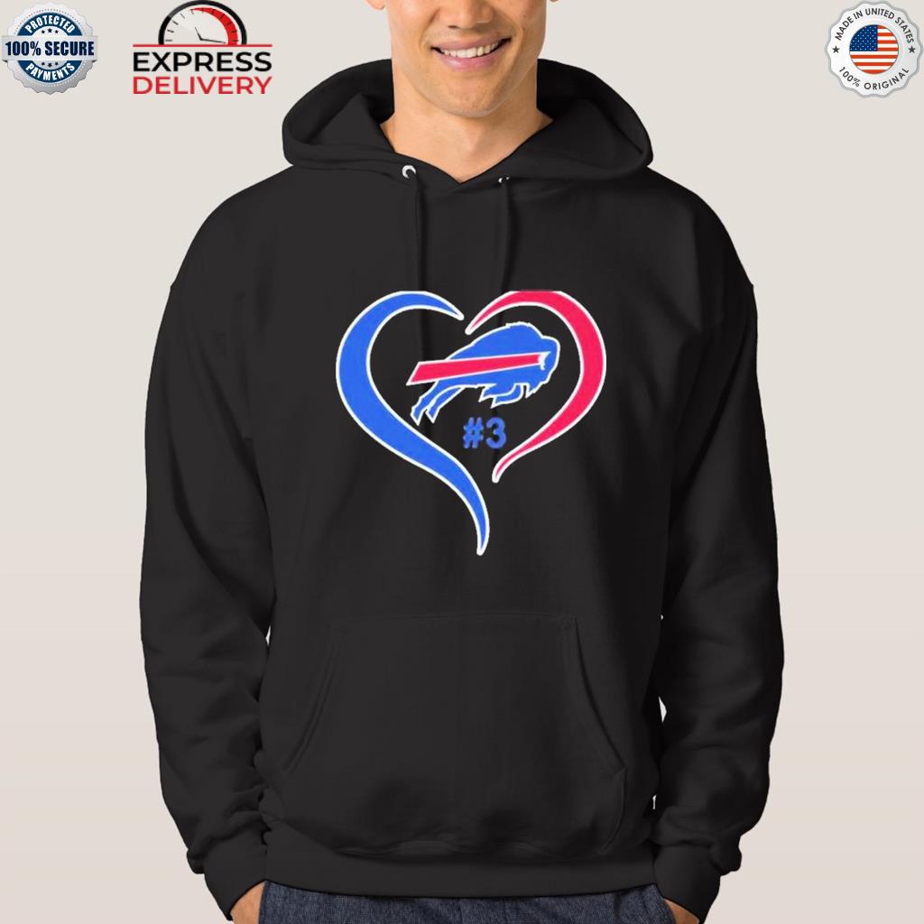 Buffalo bills love heart shirt