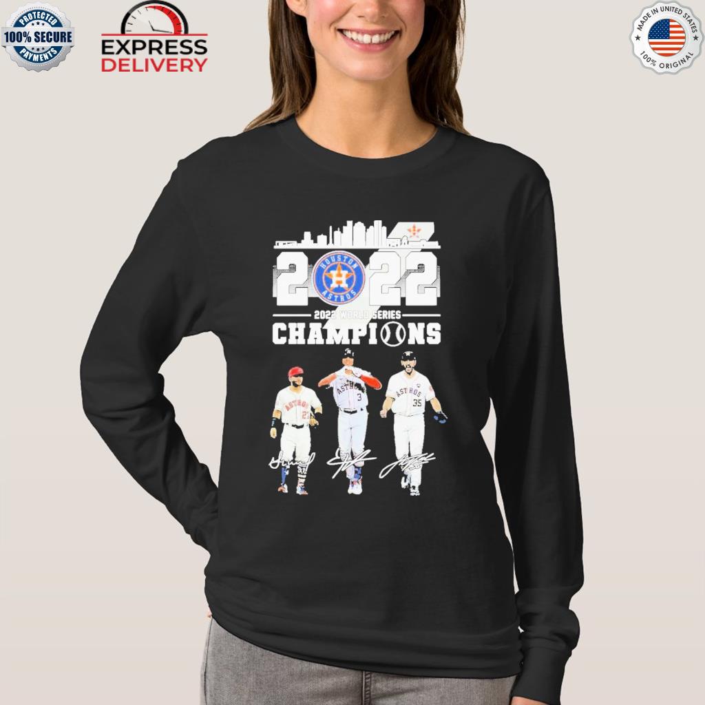 Houston Astros 2022 World Series Long Sleeve T Shirt Houston
