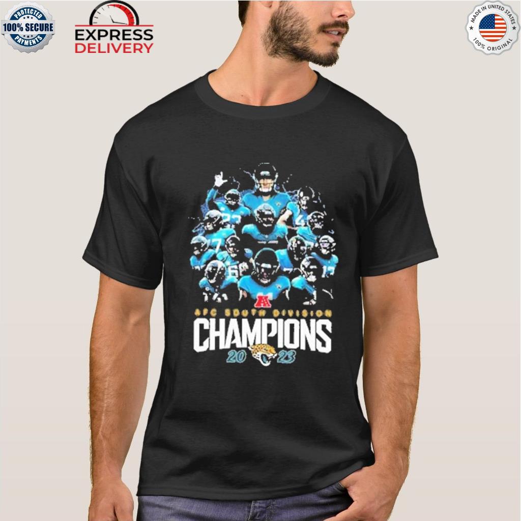 jaguars afc south champions gear