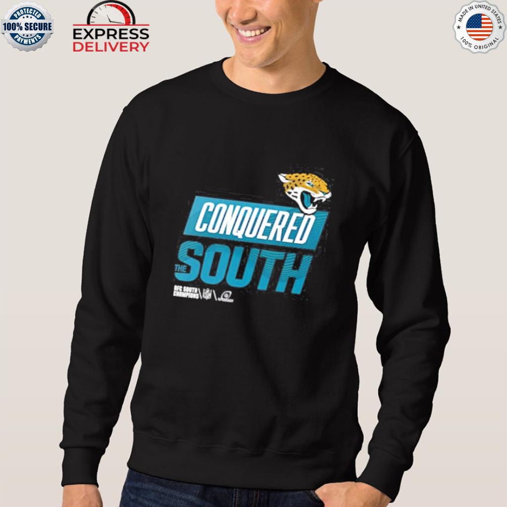 Jacksonville Jaguars Conquered South the AFC South Champions Nike shirt,  hoodie, sweater, long sleeve and tank top