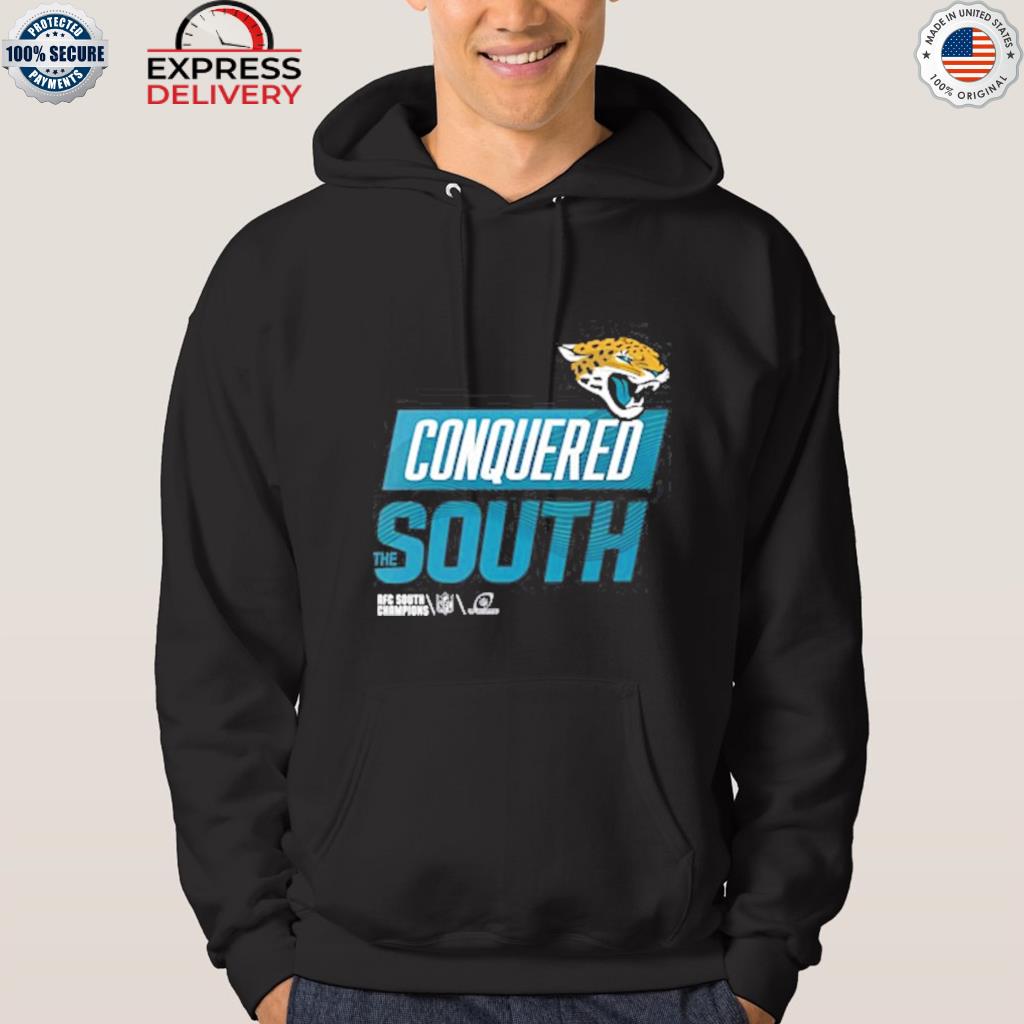 Jacksonville jaguars conquered the south afc south champions shirt, hoodie,  sweater, long sleeve and tank top