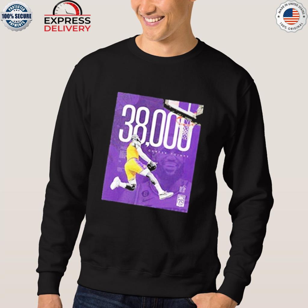 Vintage NBA Los Angeles Lakers Lebron James II T-Shirt - Listentee