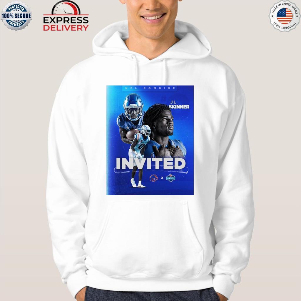 Nfl combine jl skinner invited shirt, hoodie, sweater, long sleeve and tank  top