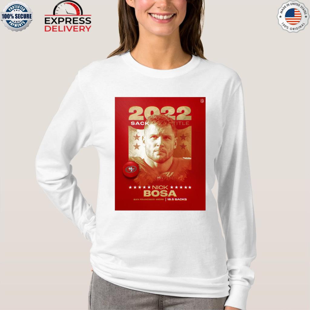 San Francisco 49ers Alternate Name & Number Hoodie - Nick Bosa