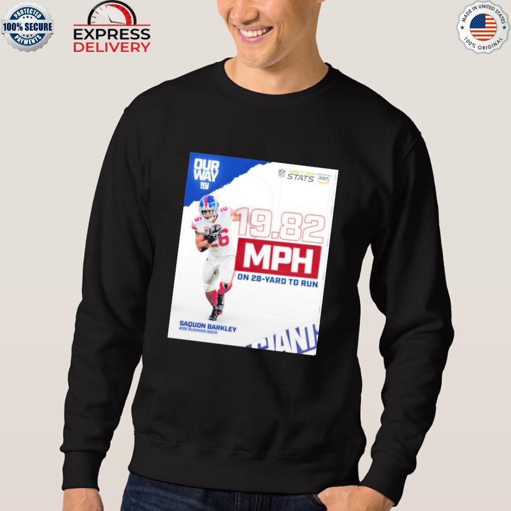 New York Giants Saquon Barkley Shhh signature shirt, hoodie, sweater and  v-neck t-shirt