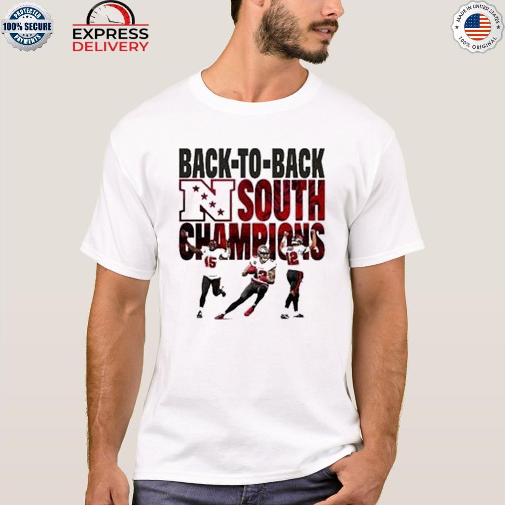 Official Tampa bay buccaneers back to back NFC south champs 2021 2022 shirt,tank  top, v-neck for men and women