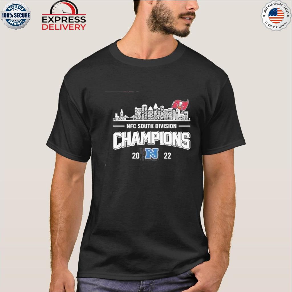 Tampa bay buccaneers team skyline nfc south division champions