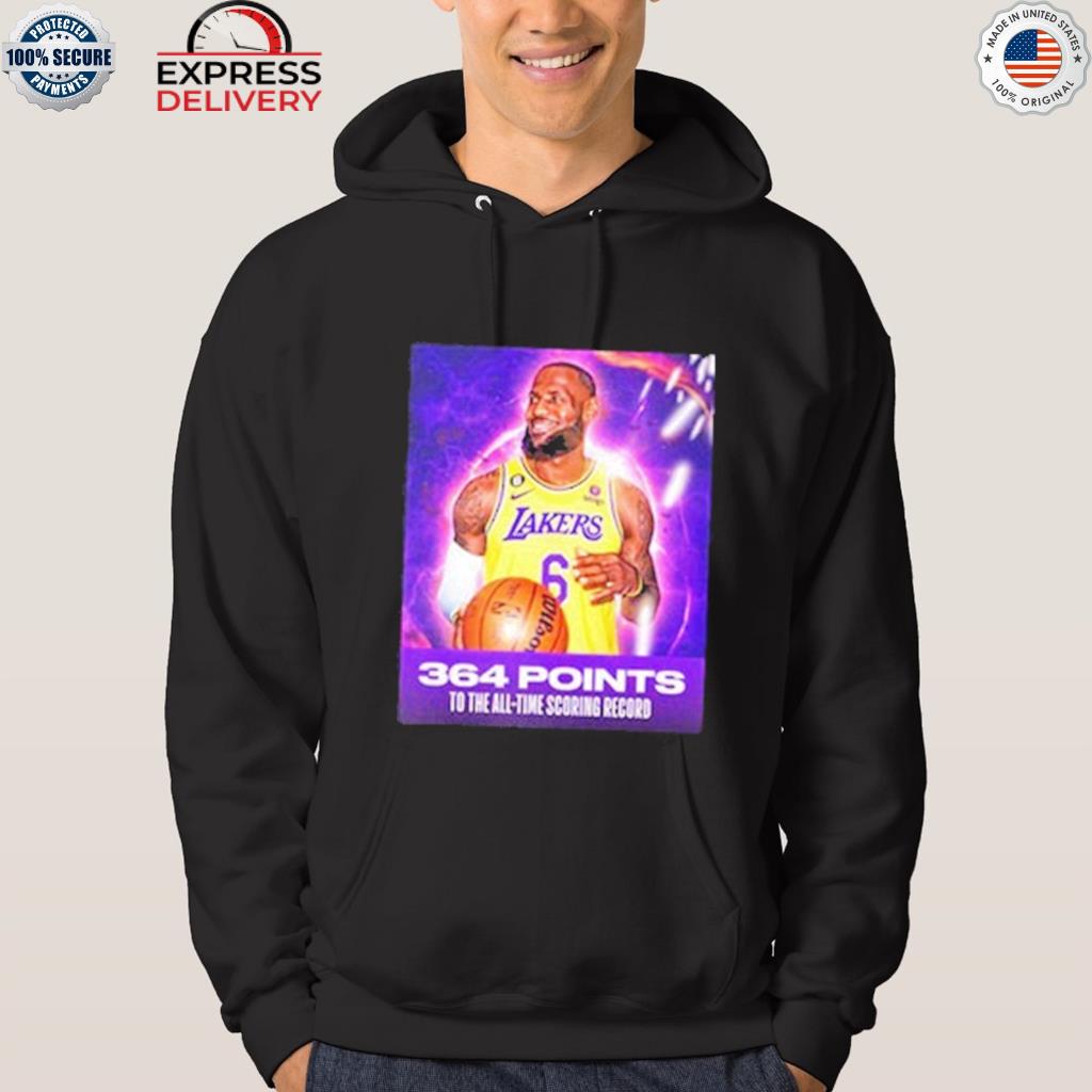 LeBron James NBA All-Time Scoring Record Split Points shirt, hoodie,  sweater, long sleeve and tank top