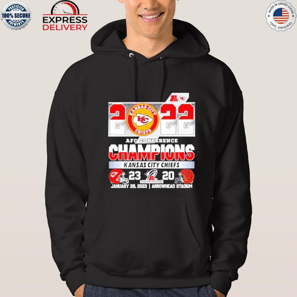 Kansas City Chiefs vs Cincinnati Bengals Conference Championship AFC shirt,  hoodie, sweater, long sleeve and tank top