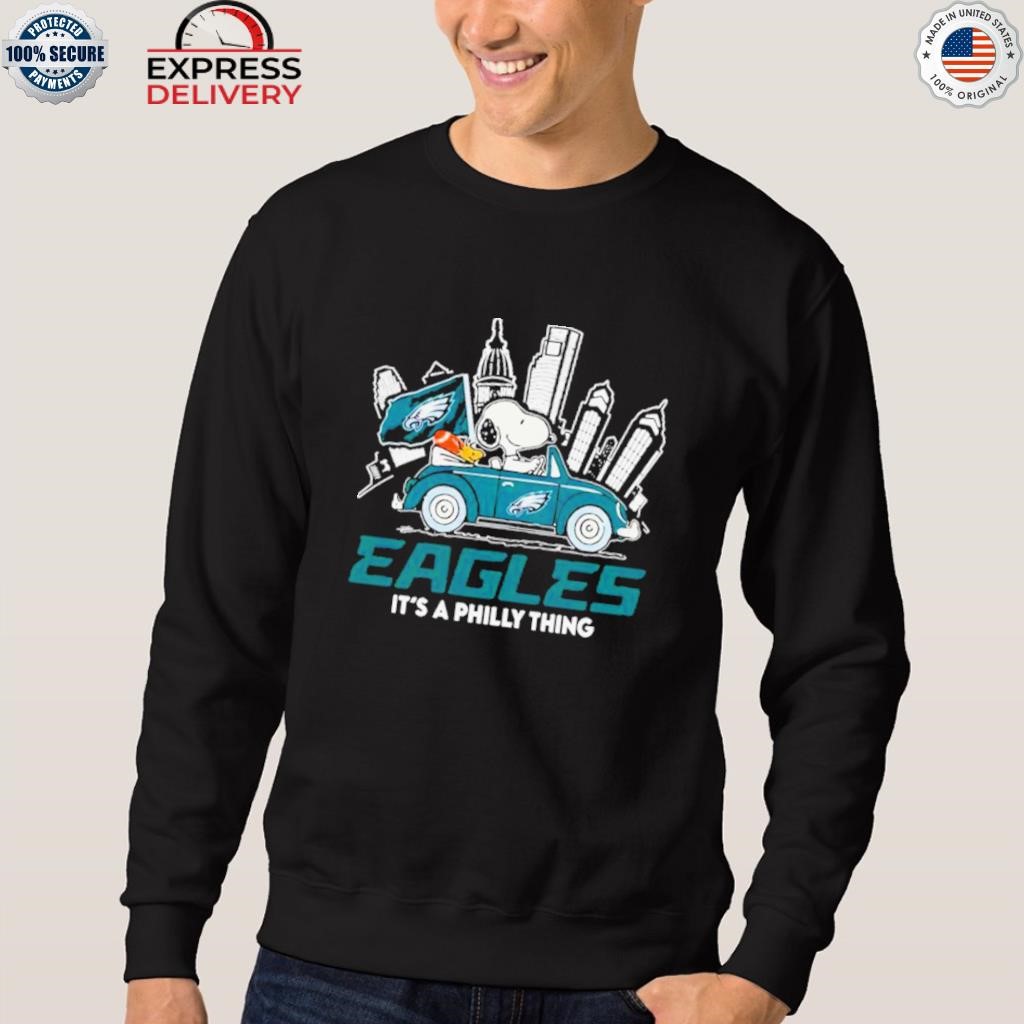 Official 2023 Philadelphia Eagles Snoopy And Woodstock Drive Car It's A Philly  Thing T-Shirts, hoodie, tank top, sweater and long sleeve t-shirt