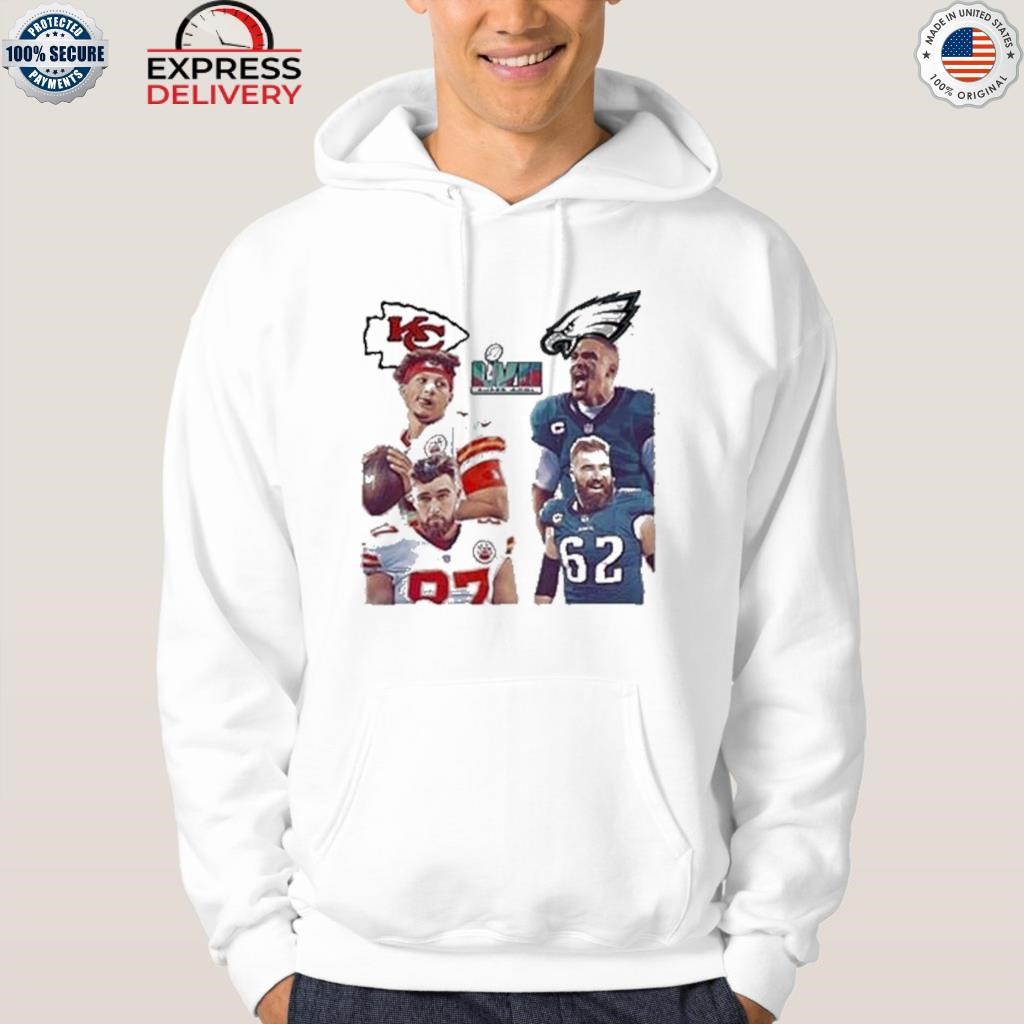 Official chiefs vs eagles super bowl 2023 matchup T-shirt, hoodie, sweater,  long sleeve and tank top