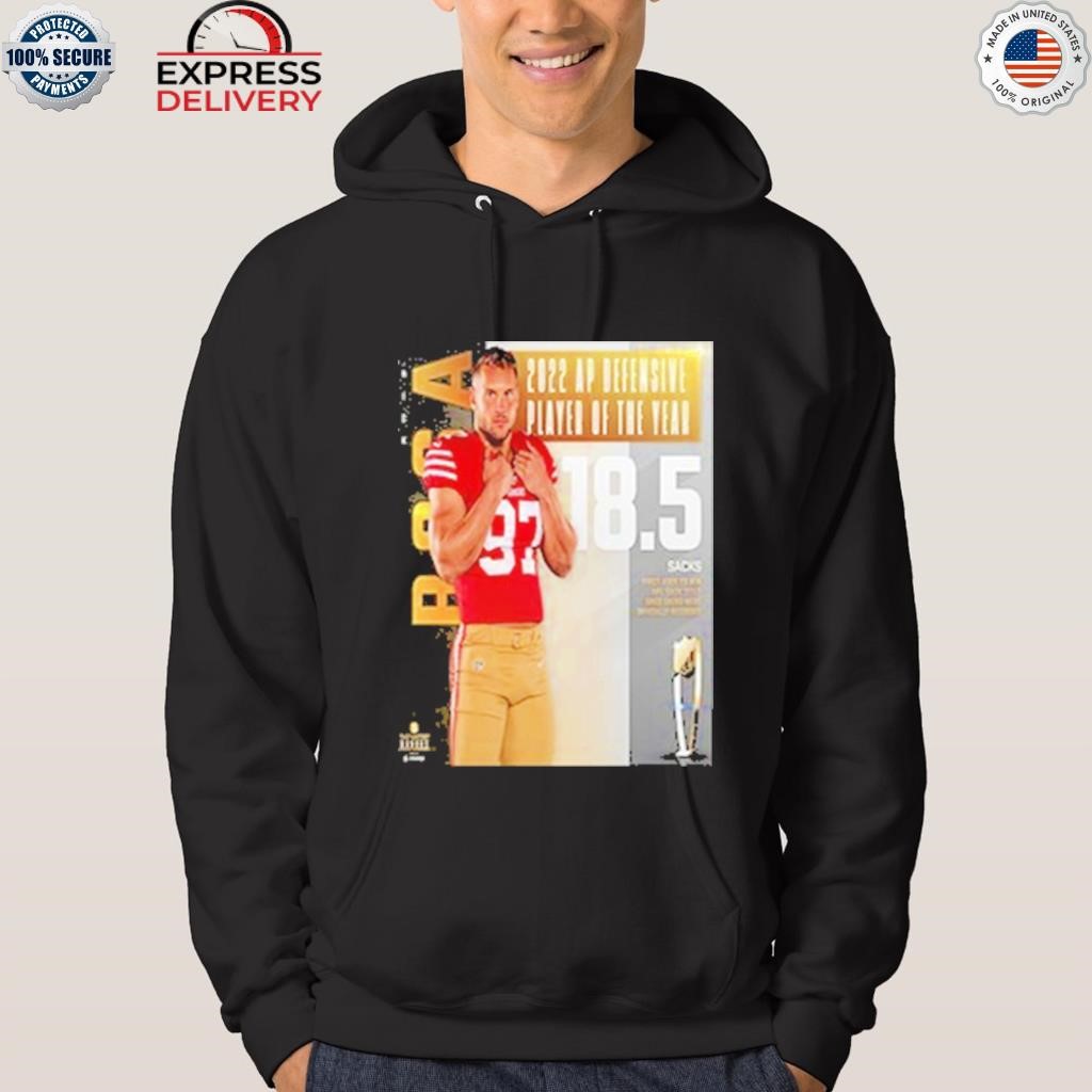 Ap defensive player of the year is nick bosa shirt, hoodie, sweater, long  sleeve and tank top