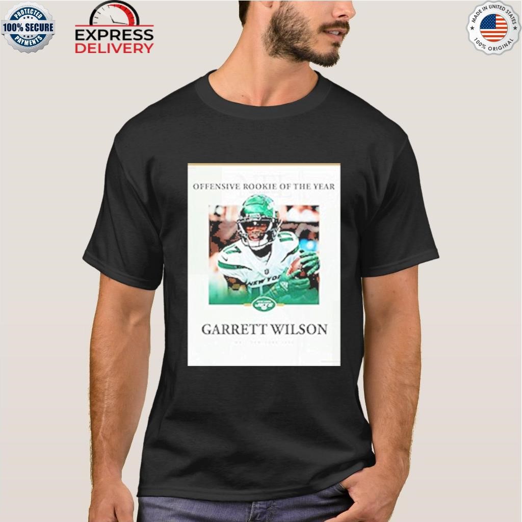 Ap nfl offensive rookie of the year 2022 is garrett wilson shirt, hoodie,  sweater, long sleeve and tank top