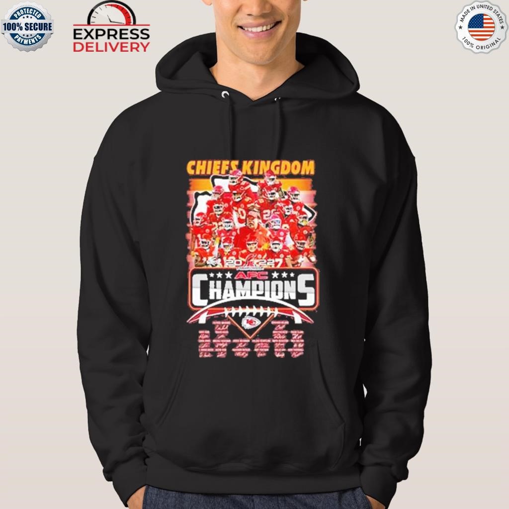 chiefs afc championship hoodie