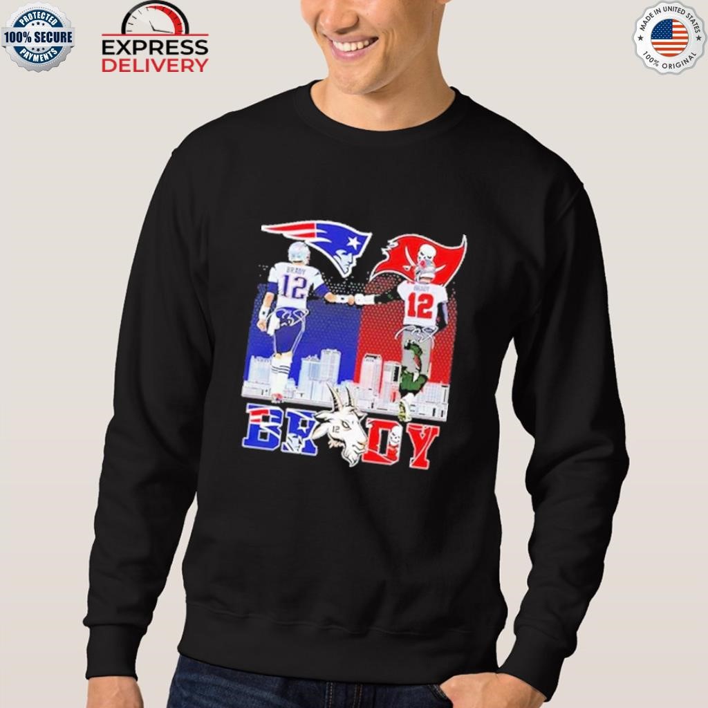 Half patriots half Buccaneers shirt, hoodie, sweater and v-neck t-shirt