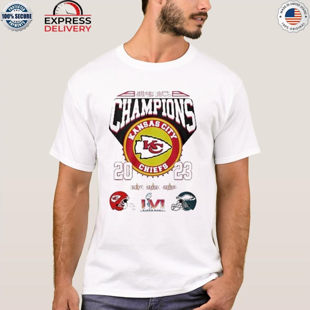 Chiefs vs eagles super bowl champions 2023 shirt