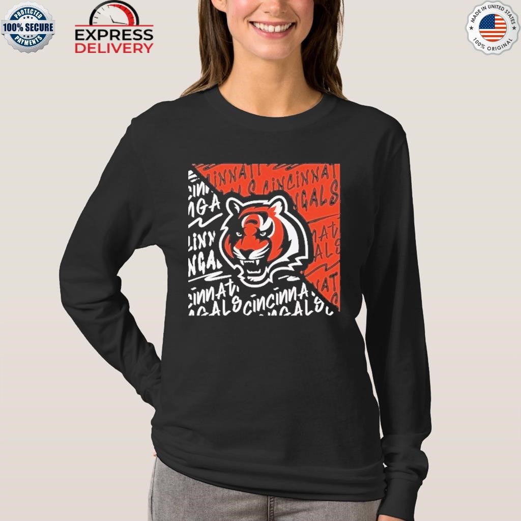 Cincinnati Bengals Youth Divide T-Shirt, hoodie, sweater, long sleeve and  tank top