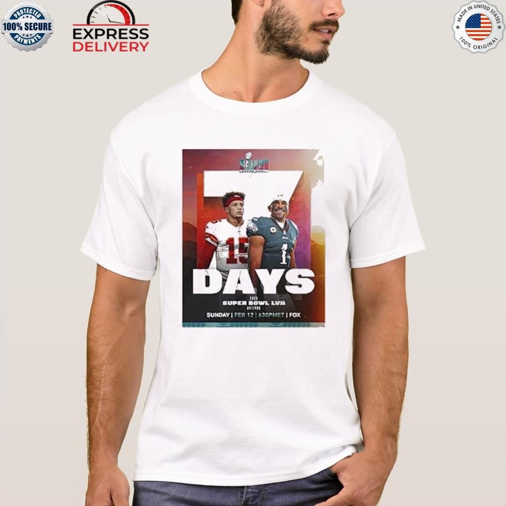 Days 2023 super bowl lvii arizona poster shirt