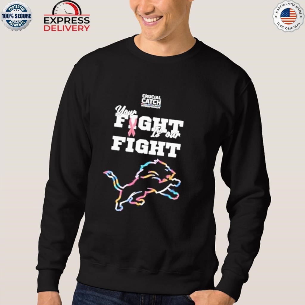 Crucial Catch Intercept Cancer Detroit Lions 2023 shirt, hoodie, sweater  and long sleeve