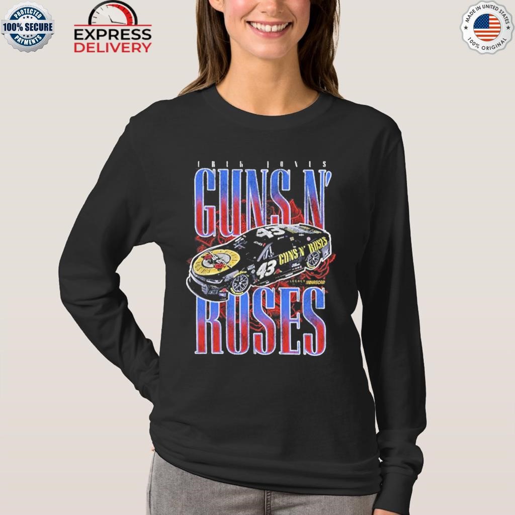 Erik jones legacy motor club team collection guns n' roses band car shirt,  hoodie, sweater, long sleeve and tank top