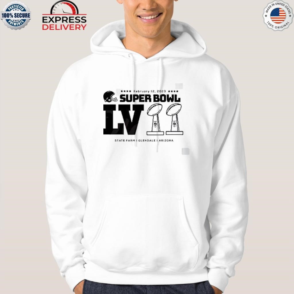 Official February 12 2023 super bowl lviI T-shirt, hoodie, tank