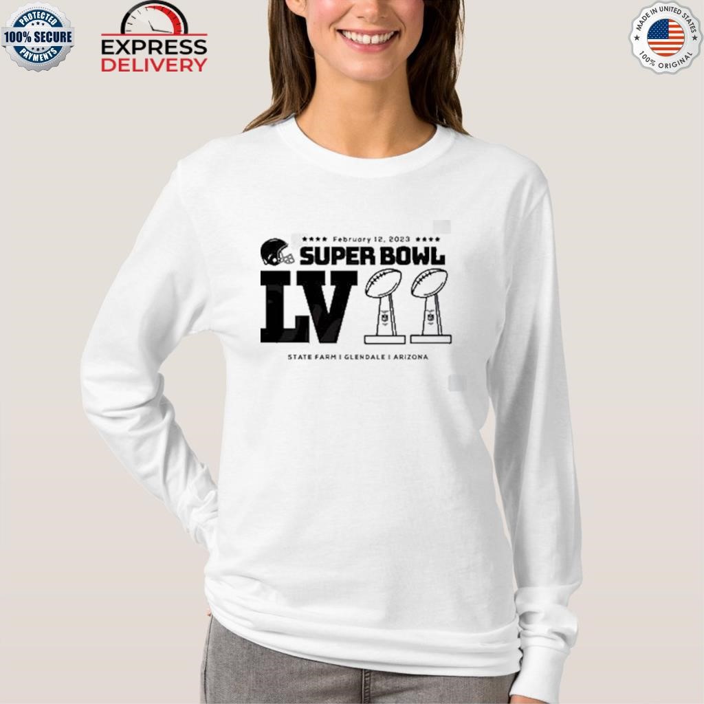 2023 Super Bowl LVII Arizona 100 day shirt, hoodie, sweater, long