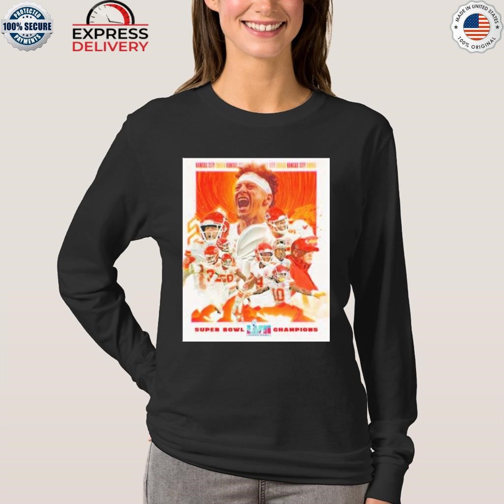 Kansas City Chiefs Super Bowl LVII 2023 Champions shirt, hoodie, sweater,  long sleeve and tank top